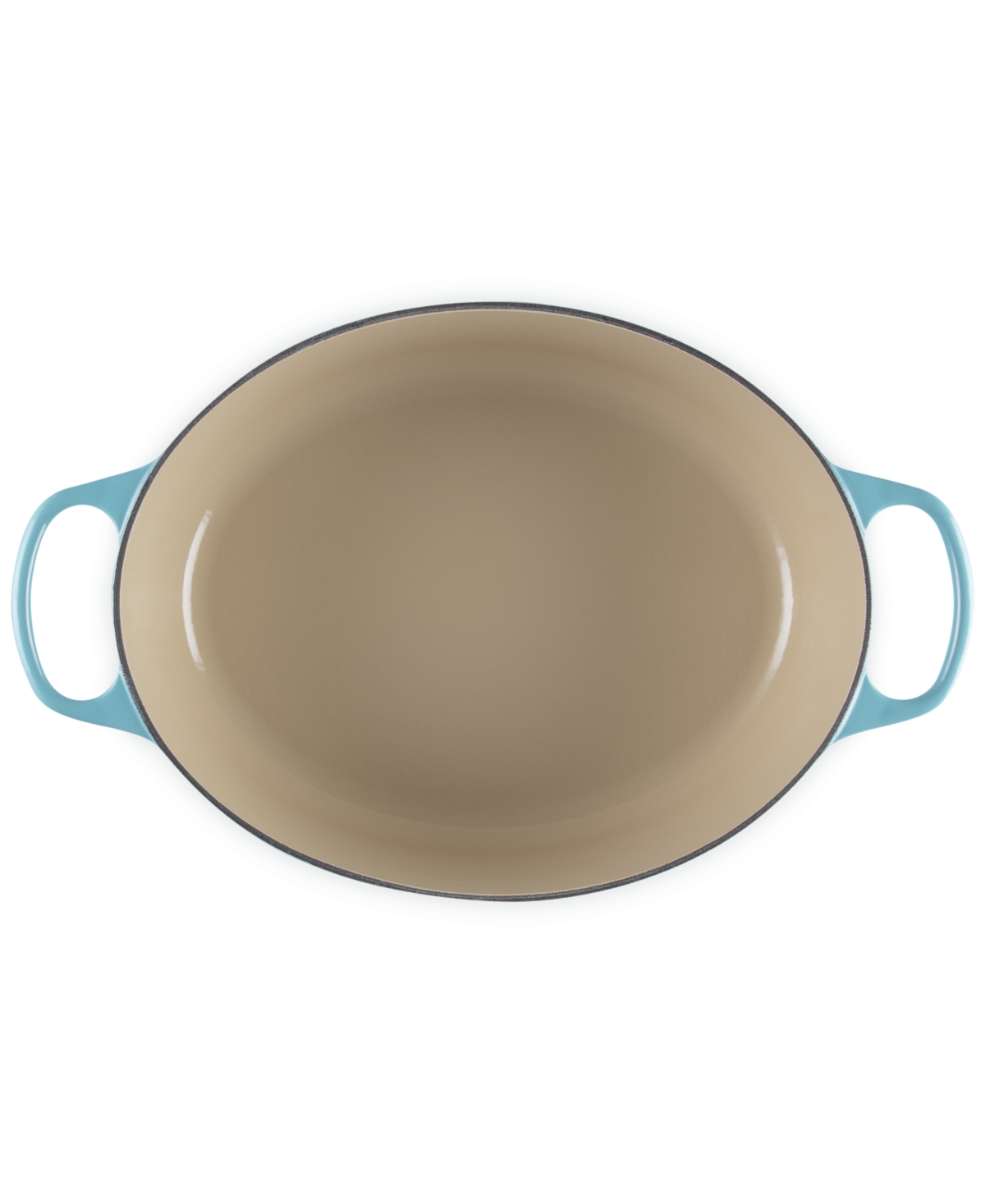 Le Creuset Signature Enameled Cast Iron 8-qt, Oval Dutch Oven In Caribbean