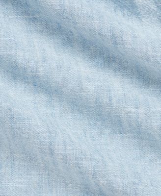 Baby Belted Chambray Shirtdress