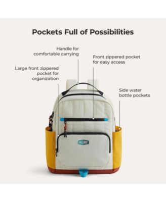 Walker 14L Featherlight Color Block Kids Backpack with Pencil Case