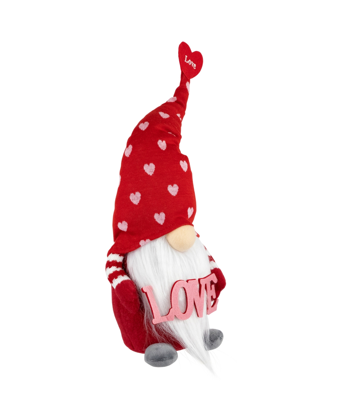 NORTHLIGHT 18.5" HEARTS AND LOVE VALENTINE'S DAY GNOME