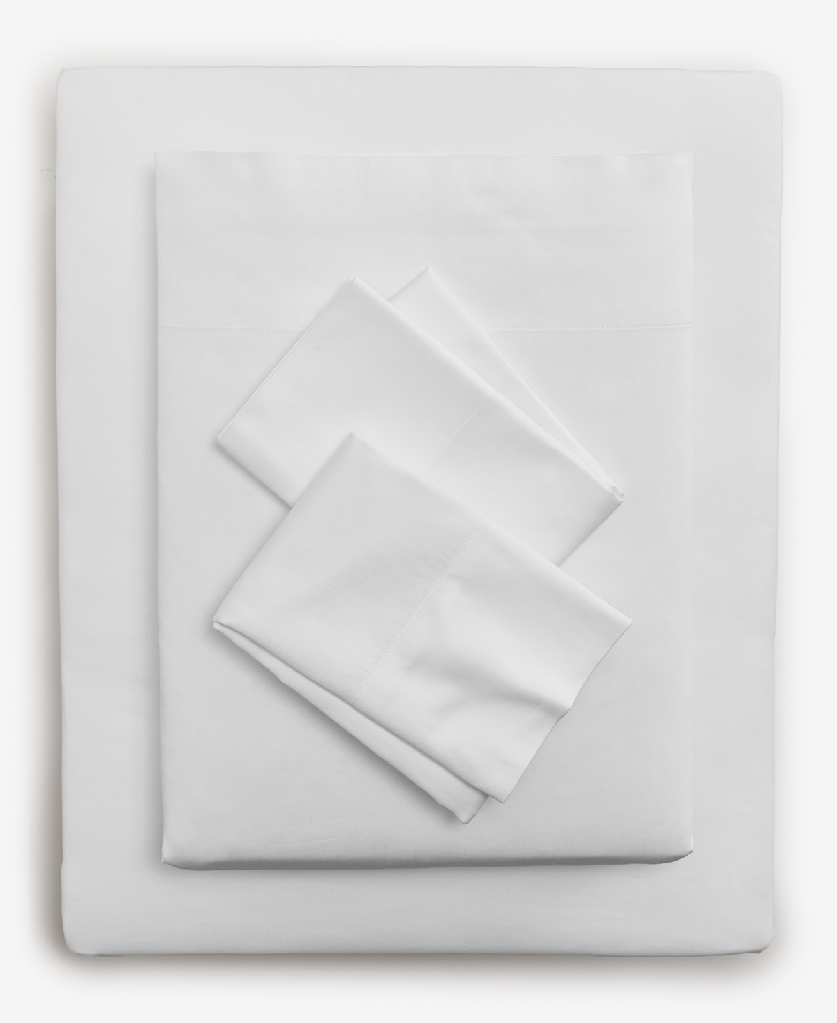 Arch Studio Cotton Sateen 4-pc. Sheet Set, King, Exclusively At Macy's In White