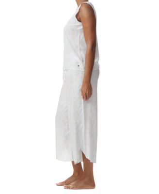 Women's Printed Cropped Pajama Set