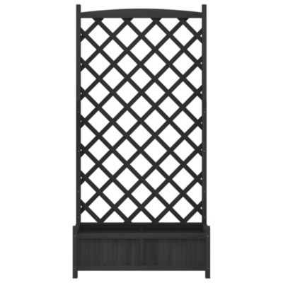 Solid fir wood Planter , 35.4" W x 70.9" H x 13.8"