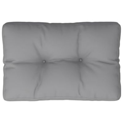 Pallet Cushion Gray 19.7"x15.7"x4.7" Fabric