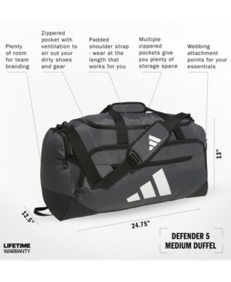 Men's Defender Logo Duffel Bag