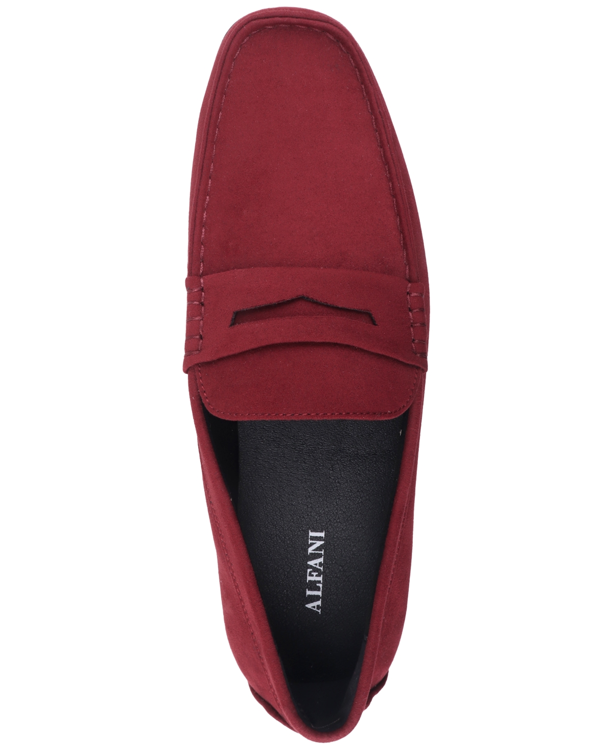 Alfani Men's Masonn Slip-on Penny Drivers, Exclusively At Macy's In Red
