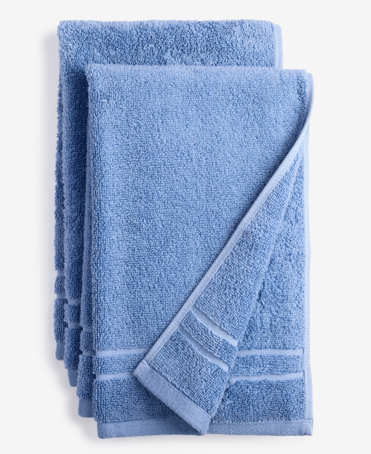 Arch Studio Quick Dry Bath Towel, 30" X 56", Exclusively At Macy's In Chambray