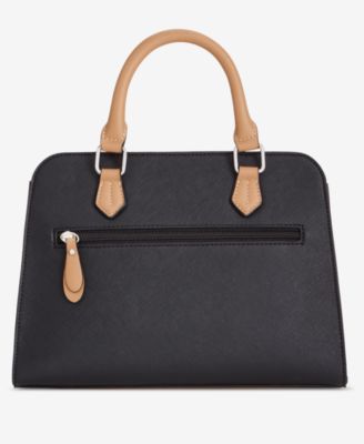 Saffiano Structured Satchel Crossbody, Exclusively at Macy's 