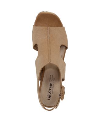 Women's Audra Open Square Toe Block Heel Platform Sandals