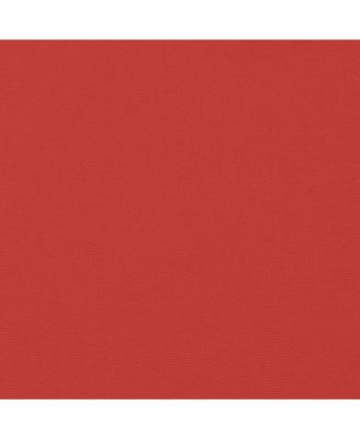 Garden Lowback Chair Cushions 4 pcs Red 39.4"x19.7"x1.2" Oxford Fabric