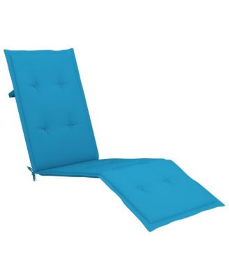 Deck Chair Cushion Blue Oxford fabric (100% polyester) Large
