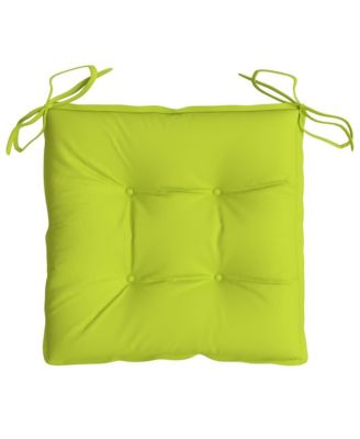 Chair Cushions 6 pcs Bright Green 19.7"x19.7"x2.8" Oxford Fabric