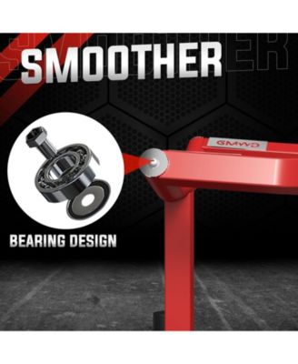 Chest Press Machine, 1050LBS Bench Press Machine with Independent Converging Arms, Adjustable Flat Incline Bench for Chest, AB Workouts, Shoulder Home Gym Equipment, V1