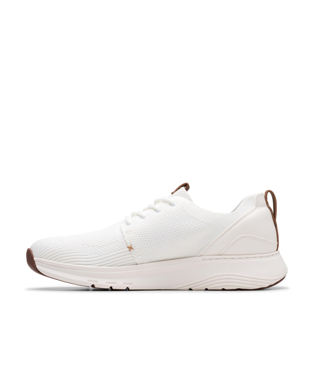 Clarks Men's Collection Motion Trek Mx Shoes In White Textile