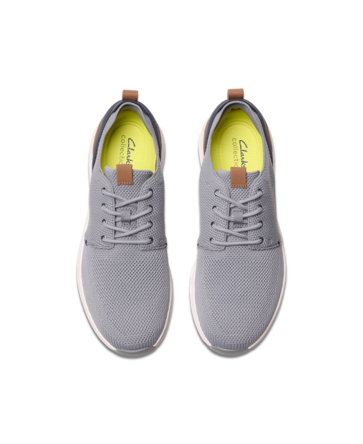 Clarks Men's Collection Motion Trek Mx Shoes In Light Gray Textile