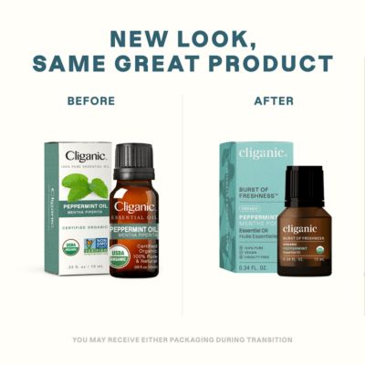 Organic Peppermint Essential Oil - 1 oz