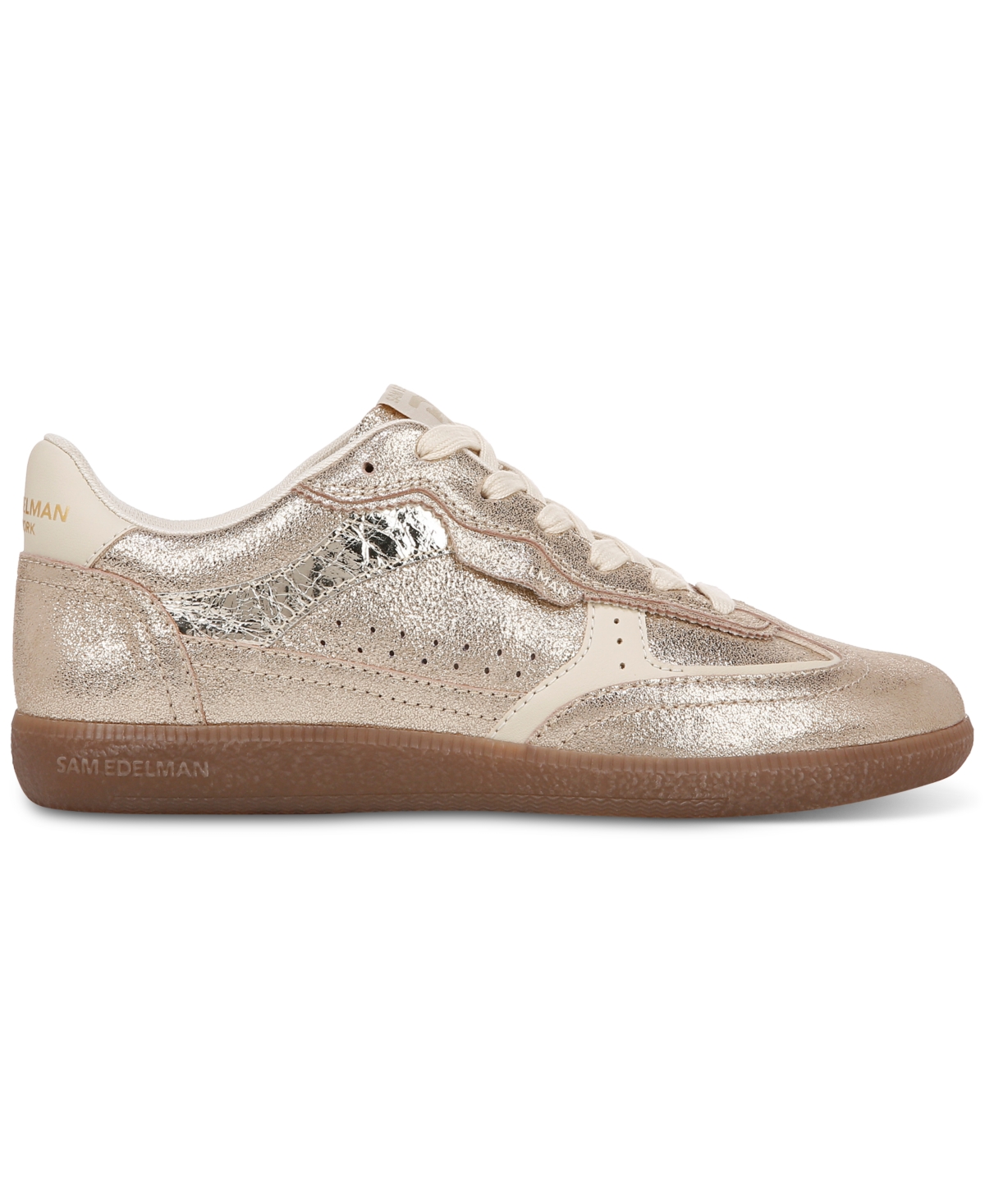Shop Sam Edelman Women's Kallen Sneakers In Cyprus Gold