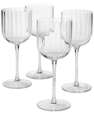 The Cellar Optic Red Wine Glasses, Set of 4, Exclusively at Macy's - Macy's