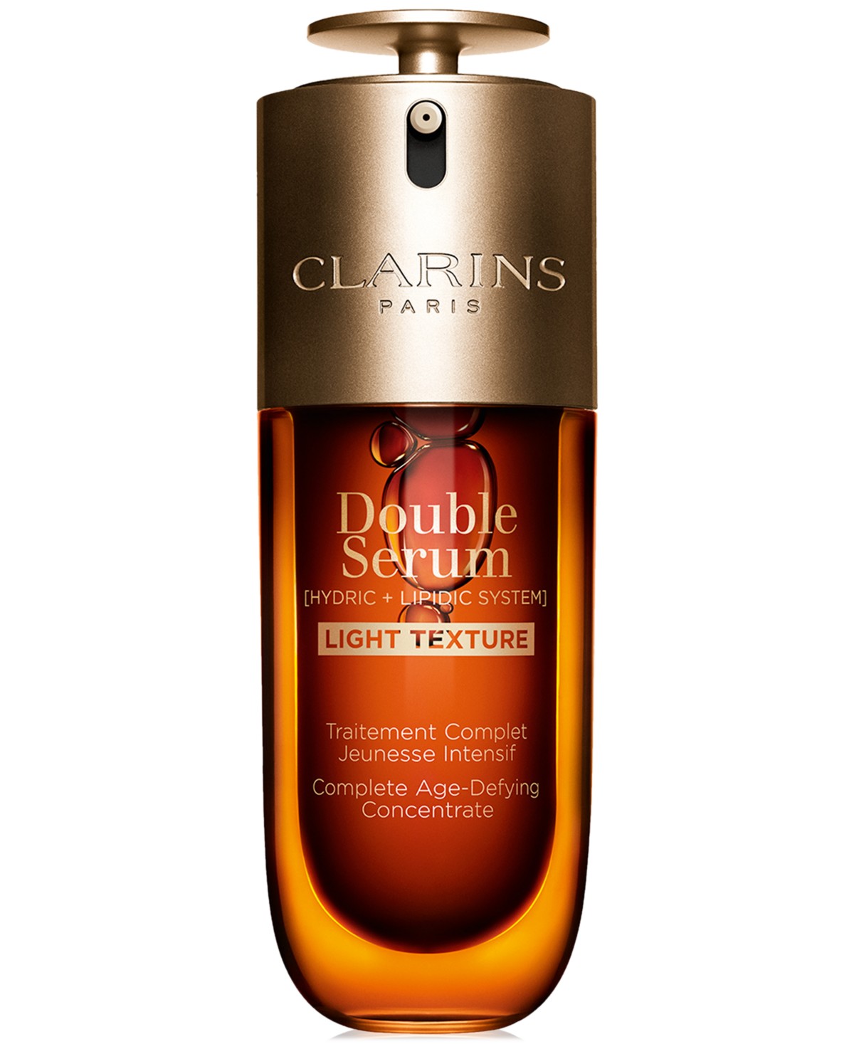 Мужские Clarins DOUBLE SERUM&reg; Light Texture To Firm, Boost Radiance & Refine Pores, 1.7 oz. — фото 2