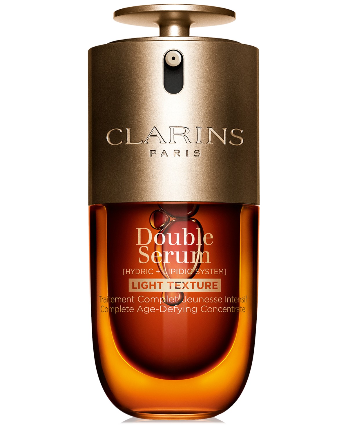 Мужские куртки Clarins DOUBLE SERUM&reg; Light Texture To Firm, Boost Radiance & Refine Pores, 1 oz. — фото 2