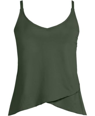 Women's Tulip Hem Tankini Top