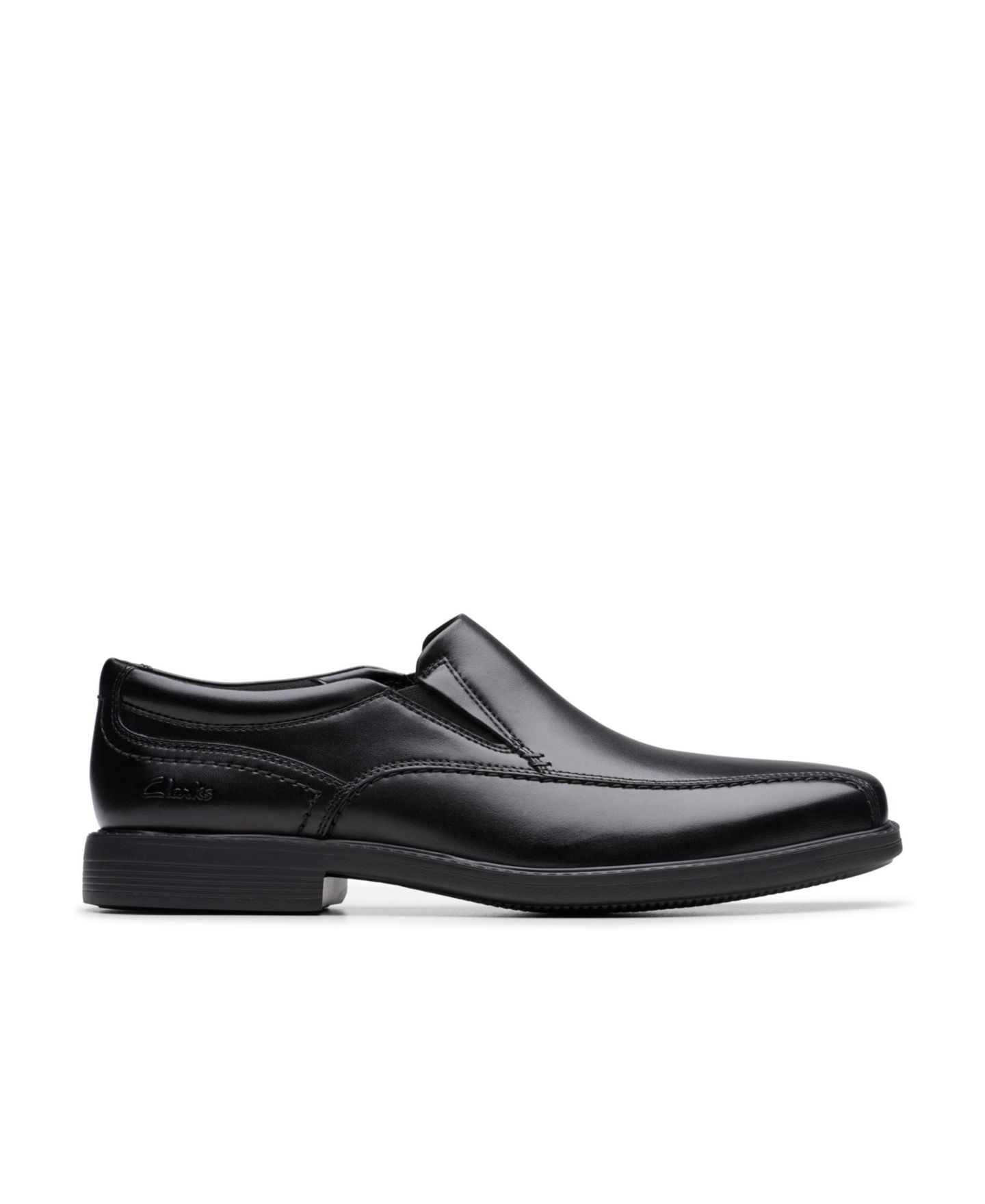 Мужские туфли Clarks Collection Dresslite Step, цвет: Чёрный кожаный — фото 2