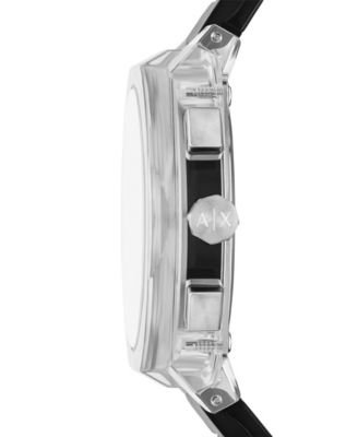 Men's Sync Quartz Chronograph Gray Polyurethane Watch, 44mm