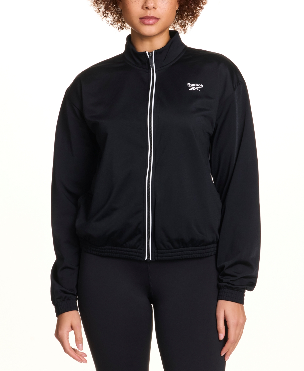 Women's Tricot Full-Zip Logo Jacket - Twilight Purple