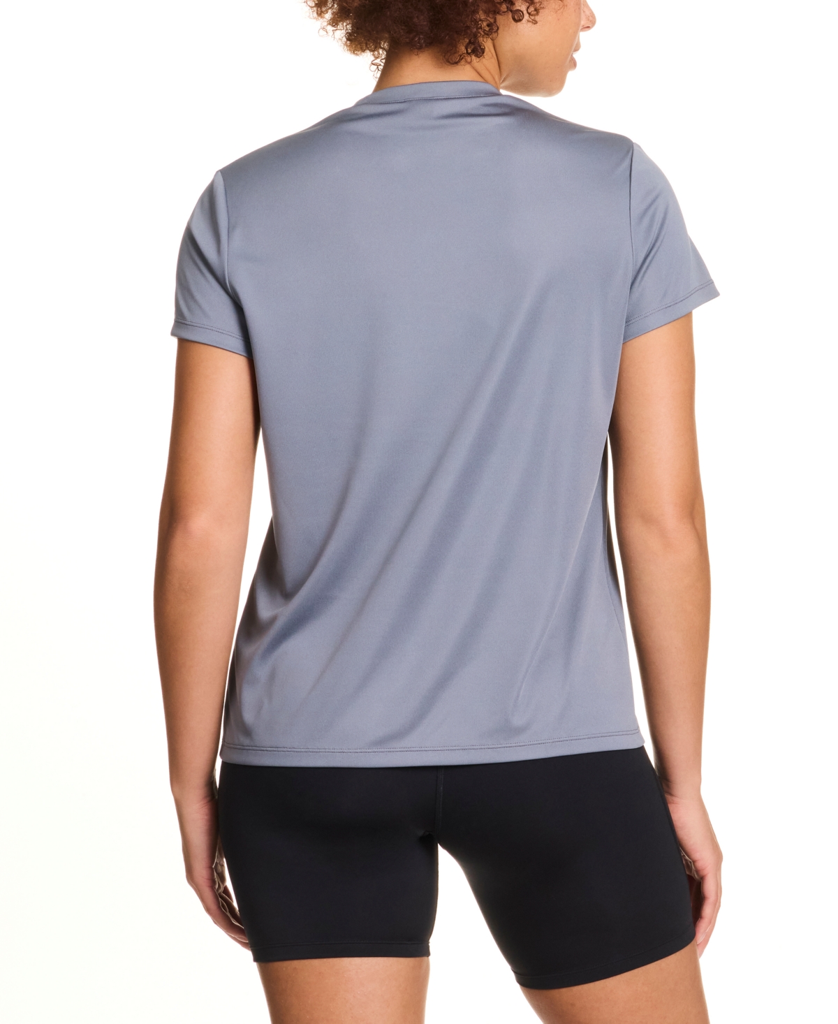 Reebok Women's Id Performance Tech Short-sleeve T-shirt In Blue