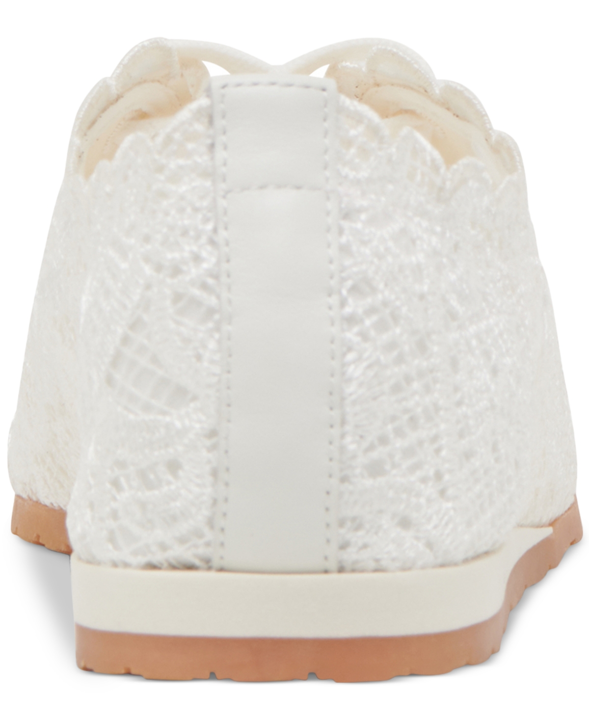 Dolce Vita Women's Dayana Lace Floral Lace-up Sneakers In True White Lace