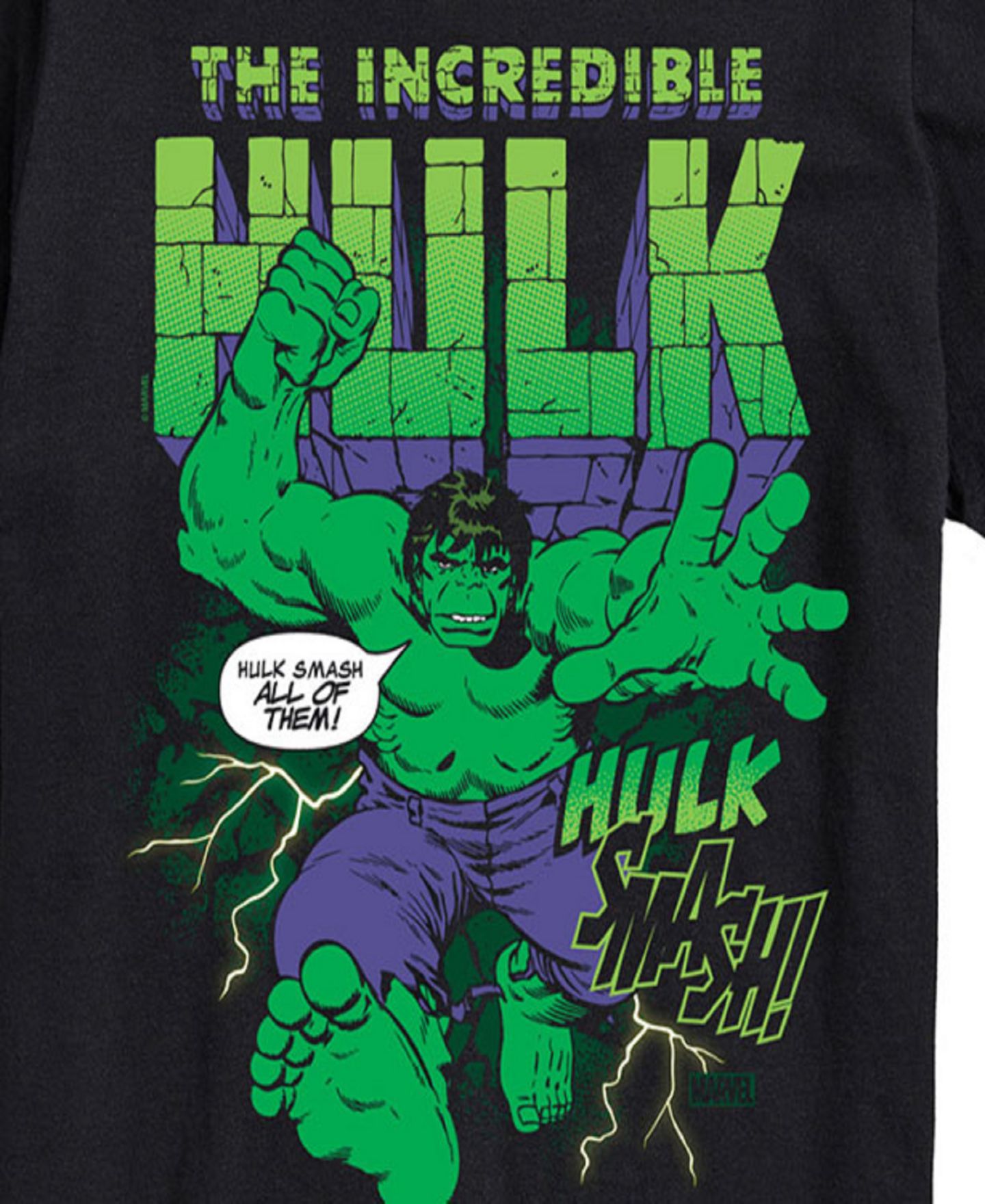 Мужская футболка AIRWAVES Hulk Short Sleeve, цвет: Чёрный — фото 3