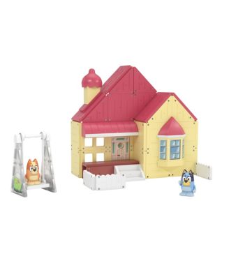 Bluey Heeler Home Magnetic Tiles Playset, 46 Piece