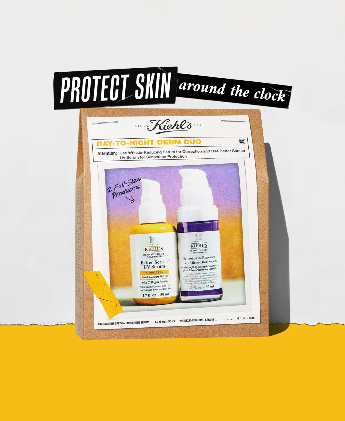 Kiehl's Since 1851 2-pc. Day-to-night Derm Set In No Color