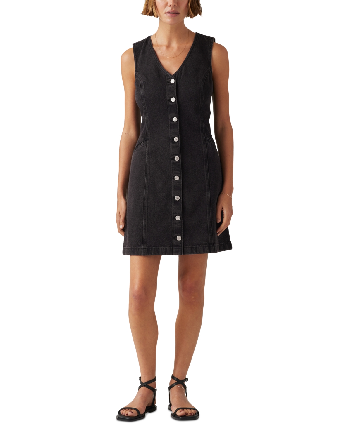 Levi's Vianna Vest Dress In Capturing Moments