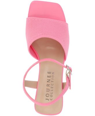 Women's Evylinn Knit Block Heel Dress Sandals