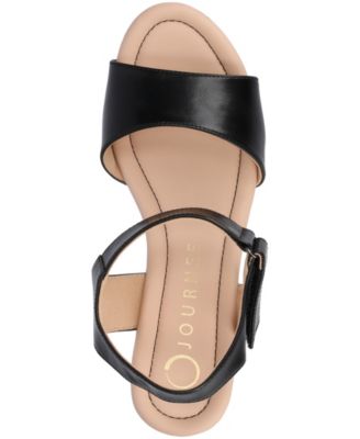 Women's Ranae Ankle Strap Platform Cork Wedge Sandals