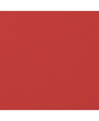Sun Lounger Cushion Red 73.2"x22.8"x1.2" Oxford Fabric