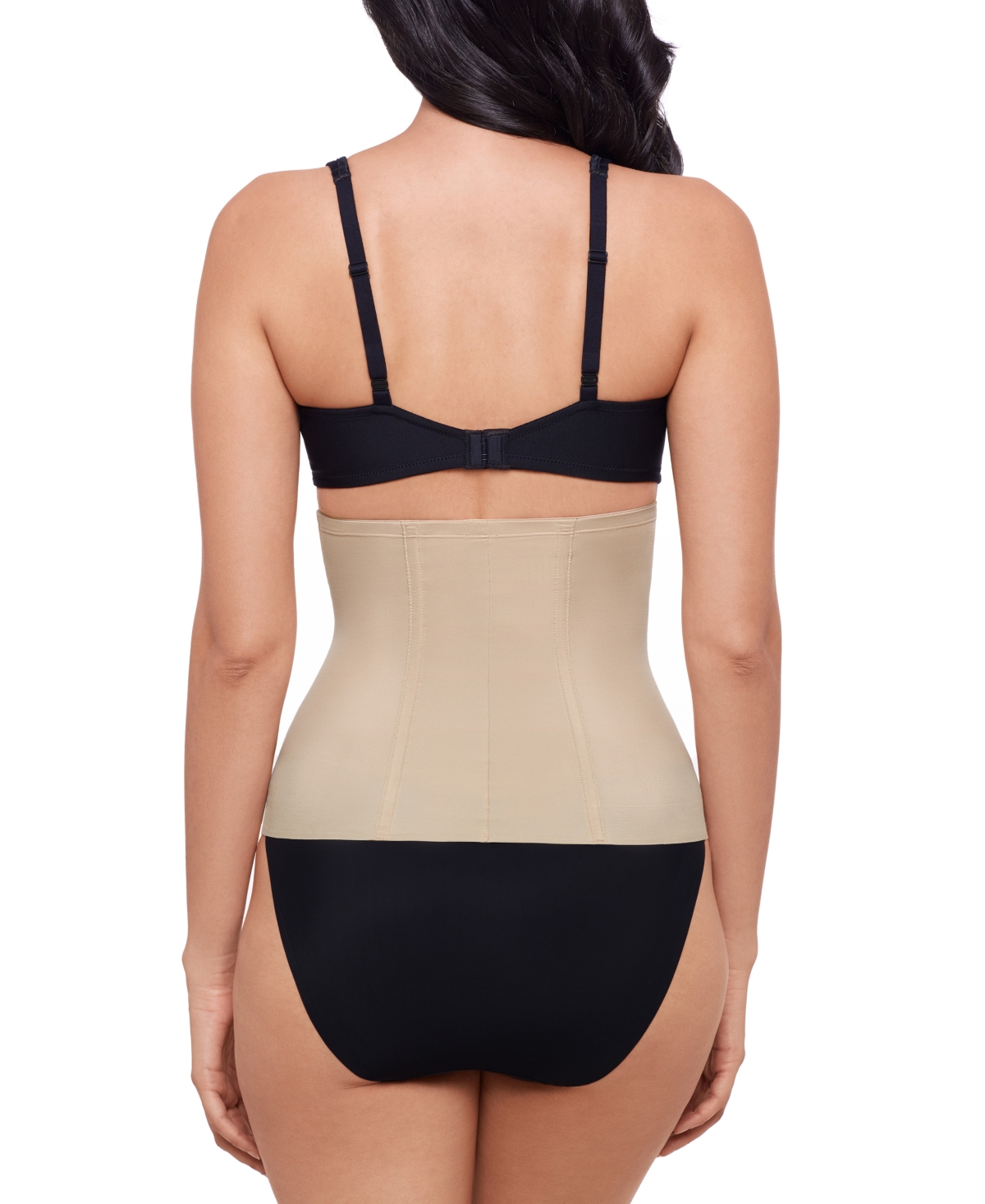 Shop Miraclesuit Women's Modern Miracle Step-in Waist Cincher, 2566 In Warm Beige