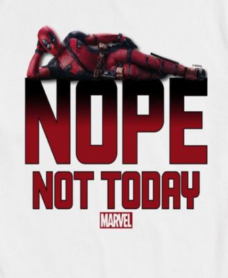 Men's Deadpool Nope Not Today Short Sleeve T-Shirt
