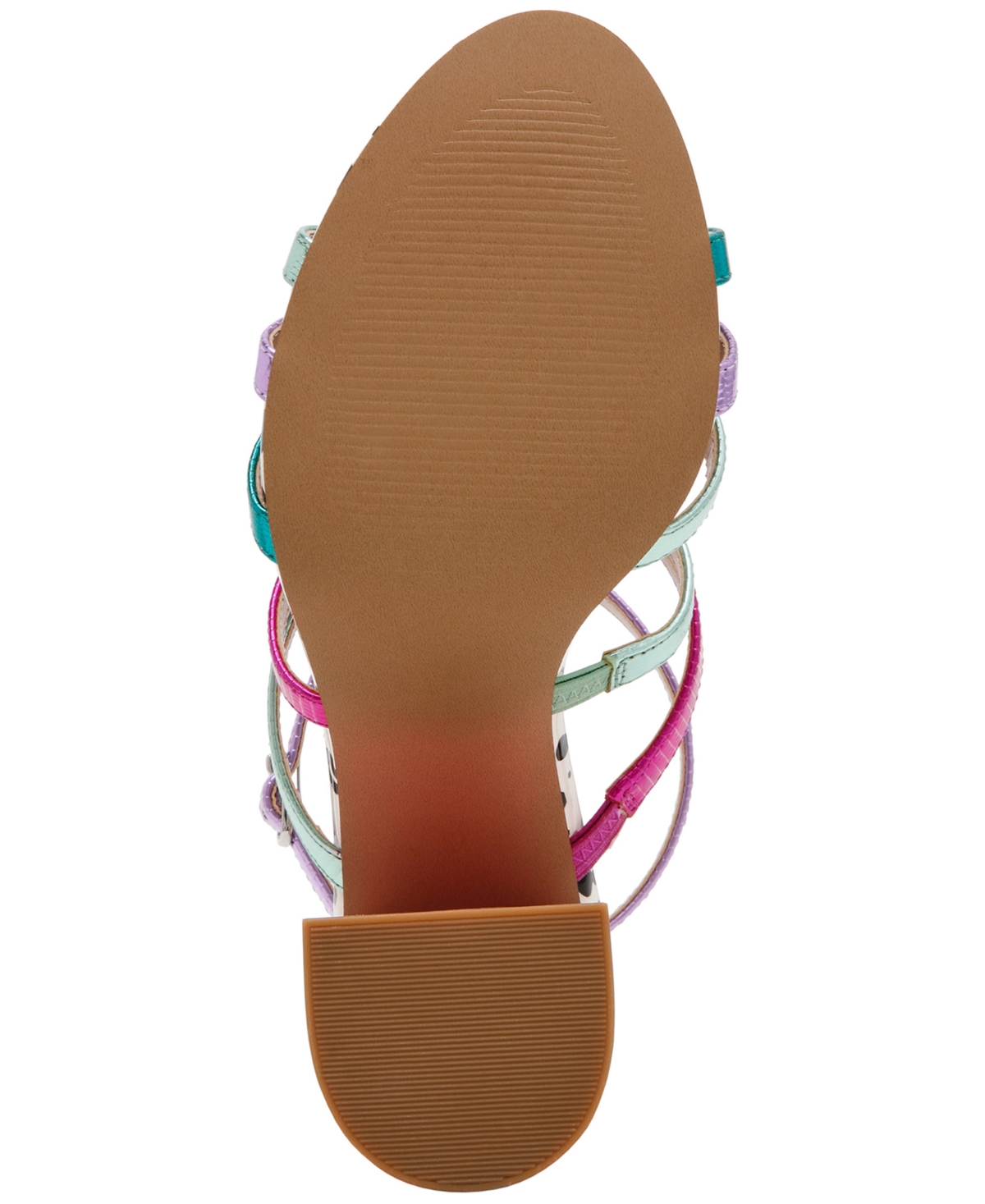 Shop Betsey Johnson Women's Azallia Embellished Strappy Dress Sandals In Pink Multi