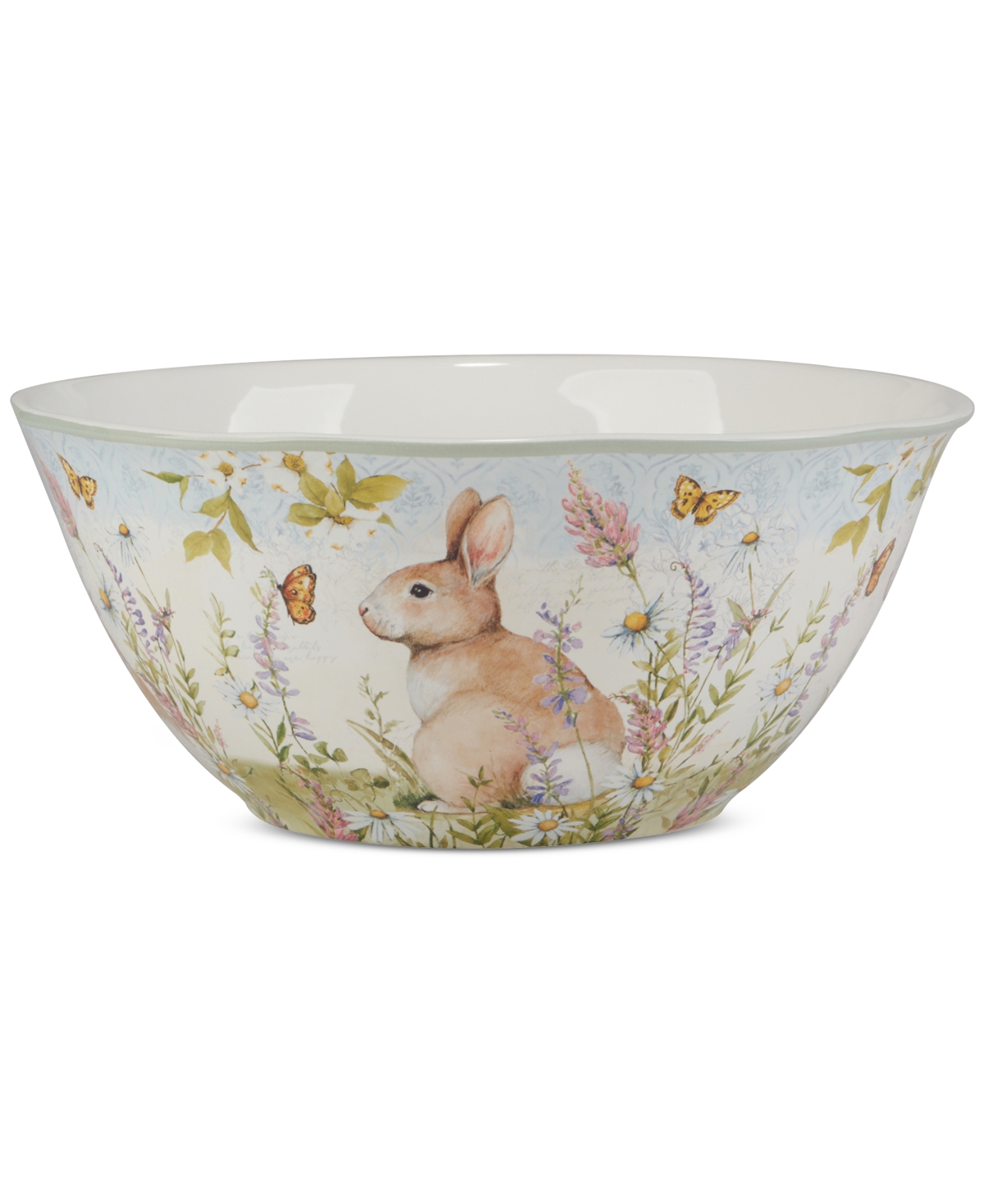 Certified International Easter Meadow Deep Bowl In Miscellaneous