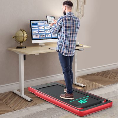 2.25HP 2 in 1 Folding Treadmill with APP Speaker Remote Control