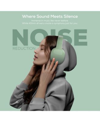 GabbaGoods Platinum Vibe Over Ear Stereo Sound Bluetooth Headphones with Built-In Mic