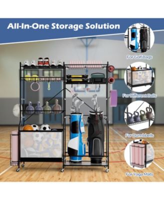 Sports Equipment Organizer for Garage