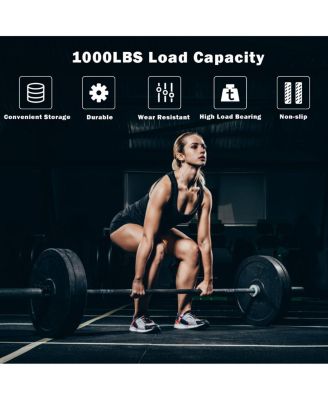 1000 lbs Weight Lifting Barbell Multipurpose Chromed Weight Bar