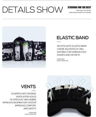 Dirt Bike ATV Goggles Motorcycle Gear Riding Motocross Dirtbike 4-Wheeler MX DH Accessories Goggles Glasses for Men Women Youth UV400 Protection Dust-proof Anti-Slip Strap