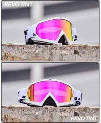 Dirt Bike ATV Goggles Motorcycle Gear Riding Motocross Dirtbike 4-Wheeler MX DH Accessories Goggles Glasses for Men Women Youth UV400 Protection Dust-proof Anti-Slip Strap