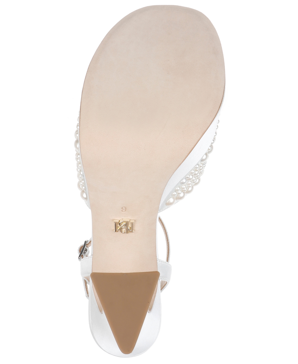 Shop Badgley Mischka Women's Bryleigh Evening Platform Sandals In White Satin