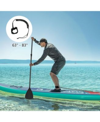10 Feet Inflatable Stand Up Paddle Board with Backpack Leash Aluminum Paddle