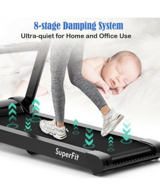 2.25HP Folding Treadmill with Bluetooth Speaker